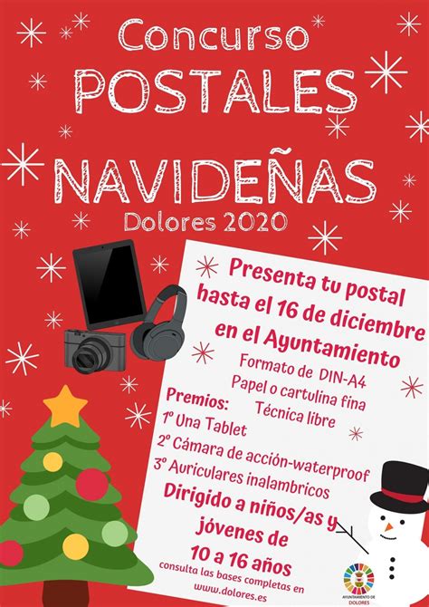 Concurso Postales NavideÑas Ayuntamiento De Dolores