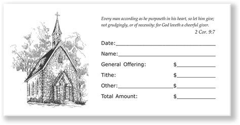 Offering Envelopes For Church Church Themes Great Quality
