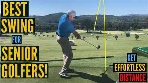 Best Swing For Senior Golfers Increase Distance Youtube