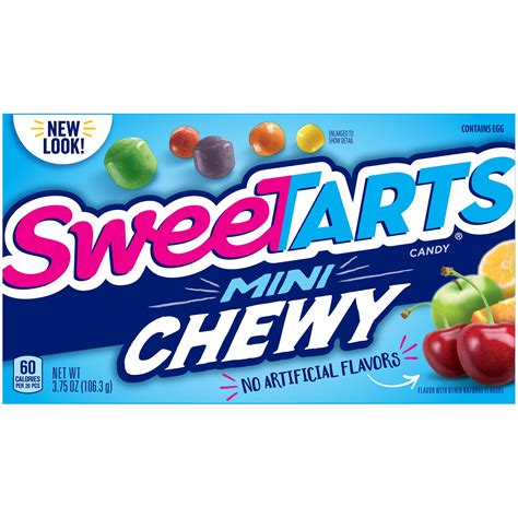 Sweetarts Mini Chewy Candy 375 Oz Box