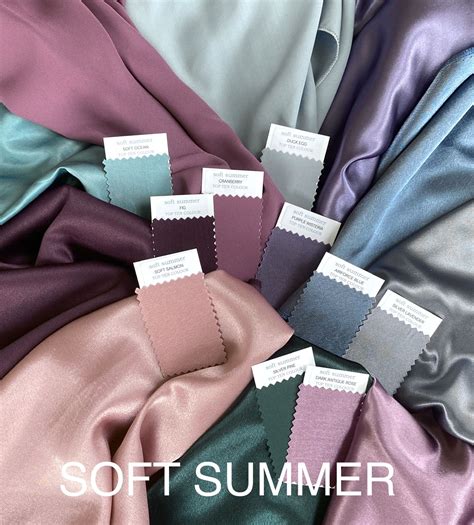 Soft Summer Best Colours Soft Summer Colors Soft Summer Palette