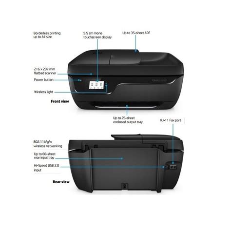 It says from your mobile printing, and wireless setup. HP DeskJet Advantage 3835 (F5R96C) wireless tintasugaras ...