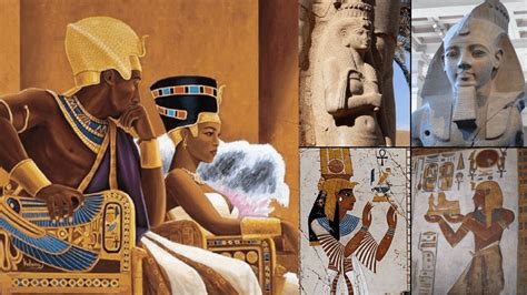 Love Story Pharaoh Ramesses Ii The Great And Queen Nefertari 3000 Years Ago The African History