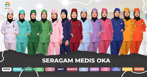 Contoh Model Baju Perawat Lengan Panjang Homecare24