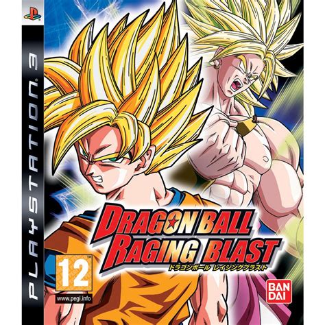 Dragon Ball Raging Blast Ps3 Bandai Namco Games Sur Ldlc