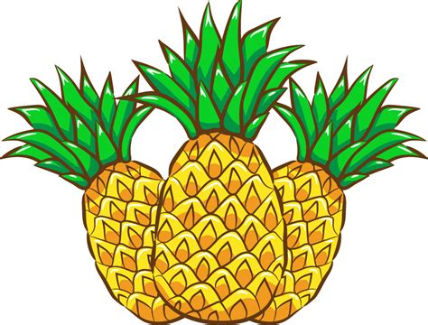 Free Ananas Png Graphique Clipart Design 19614443 Png With Transparent