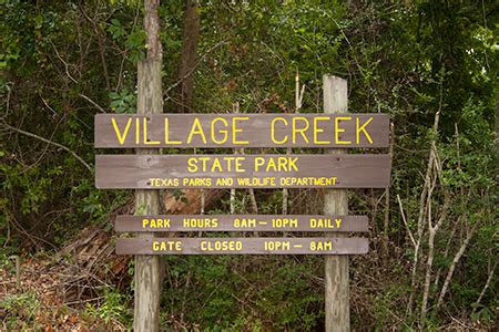 Upload photos view 42 photos. Village Creek State Park - Lumberton, Texas