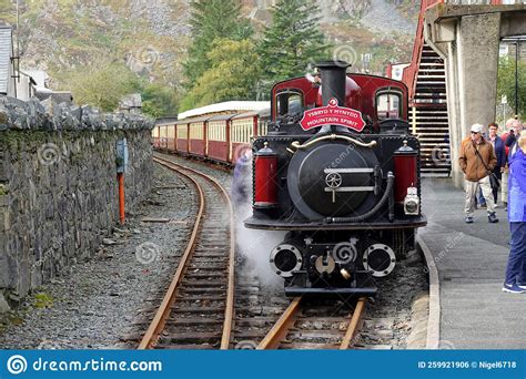 Heritage Steam Train At Railway Station Editorial Photo Image Of