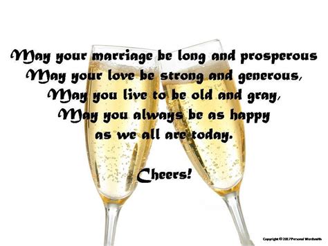 Simple Wedding Toast Print Cheers To The Bride And Groom Etsy Best