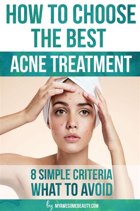 Best Acne Treatment Comparison Chart And Complete Guide