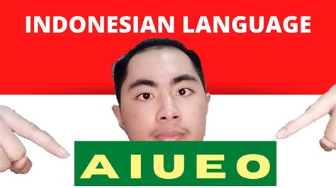 How To Speak Vocal Letter In Indonesia Learn Indonesian 1 Youtube