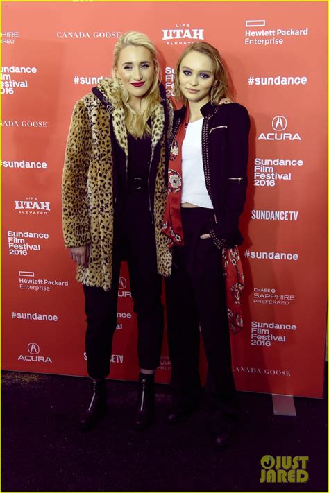 Photo Lily Rose Depp Makes Sundance Debut At Yoga Hosers Premiere 04
