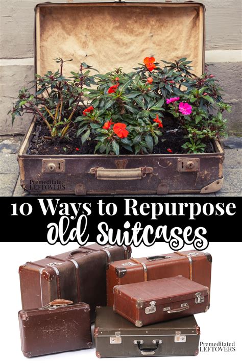 10 Ways To Repurpose Old Suitcases