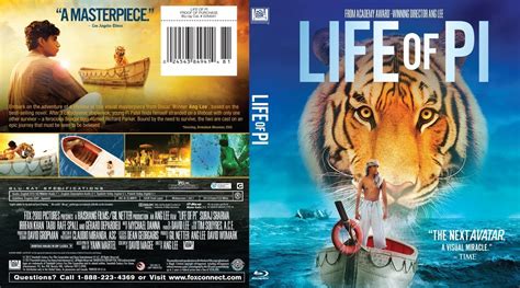 Life Of Pi Dvd Covers And Labels