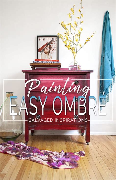 Boho Ombré Paint Effect Salvaged Inspirations Refurbished Furniture