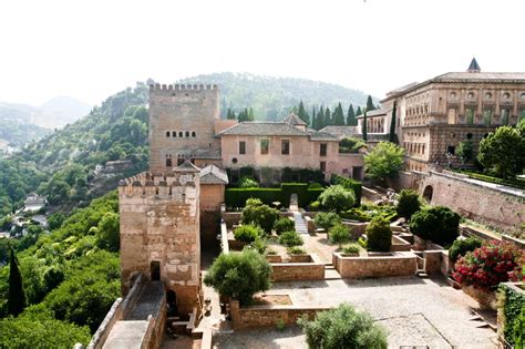 The Alhambra Palace And Fortress Complex Granada