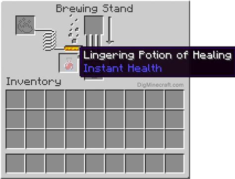 Lingering Potions Minecraft