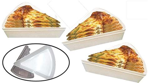 Pizza boxes are designed to protect and preserve their contents for delivery or carryout, so why not for storage as well? Amazon.com: Pizza Container - Slice Container - Like Pizza ...