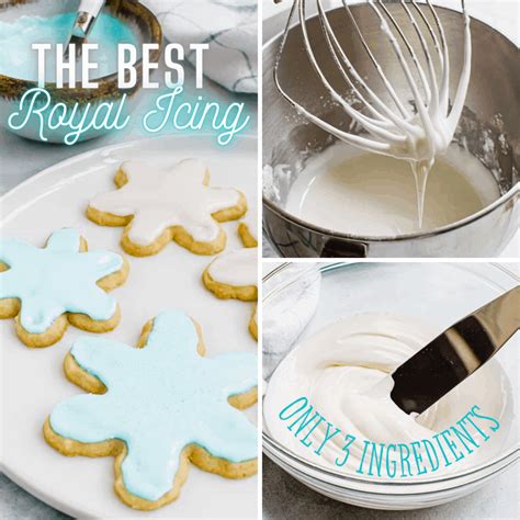 3 Ingredients For The The Best Royal Icing Recipe Blogpapi
