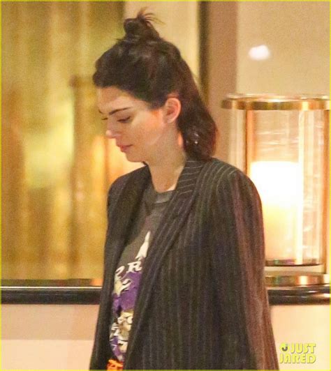 Full Sized Photo Of Kendall Jenner Low Key Night Beverly Hills 01 Kendall Jenner Spends Her