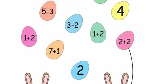 Free Printable Easter Addition & Subtraction, Multiplication & Division