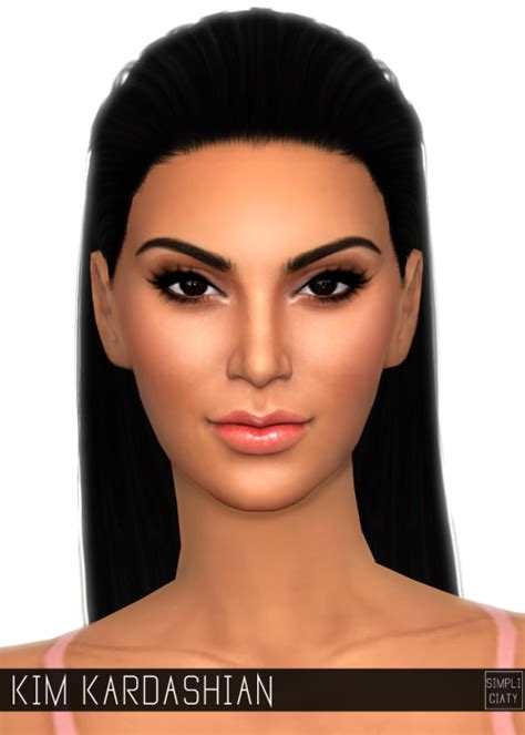 Sims 4 Ccs The Best Kim Kardashian By Simpliciaty