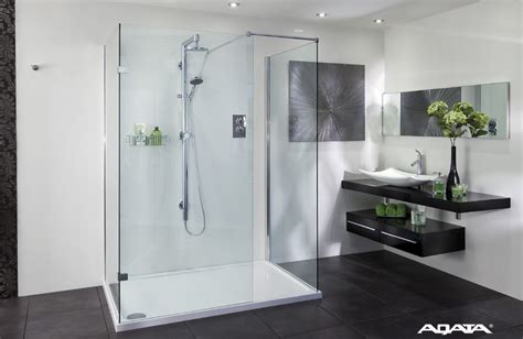 spectra sp415 walk in three sided option by aqata shower enclosures