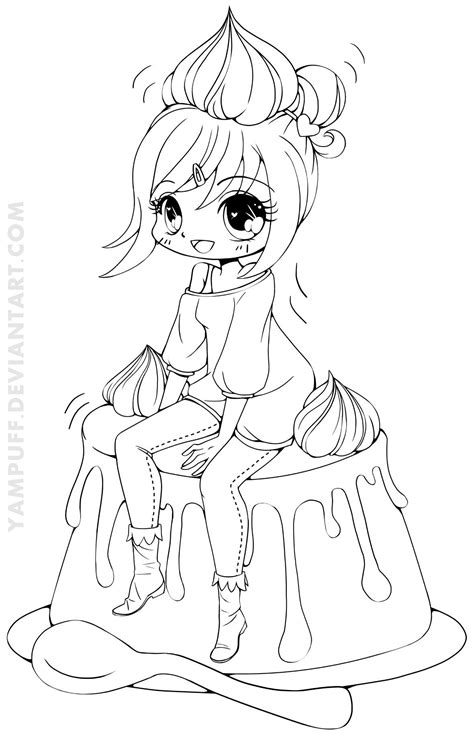 62 Cute Anime Chibi Girl Coloring Pages Evelynin Geneva