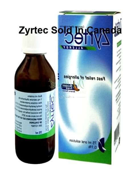 Zyrtec Sold In Canada Zyrtec Sold In Canada Cheapest Pills