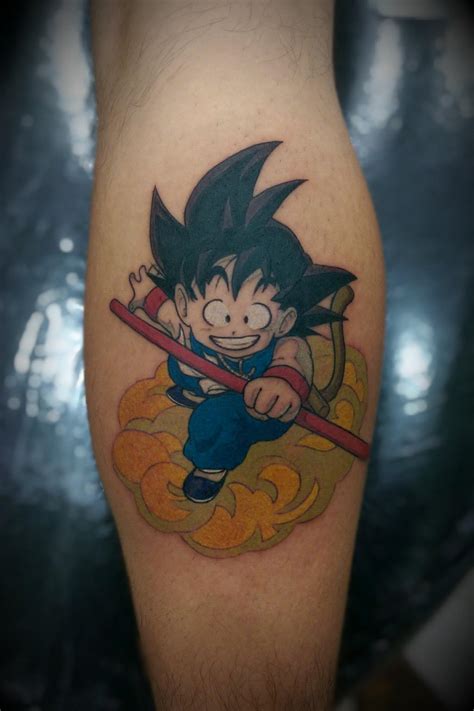 Son Goku Tattoo By Mackedani On Deviantart