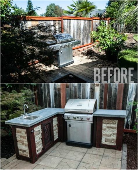 How To Build An Outdoor Kitchen Out Of Wood