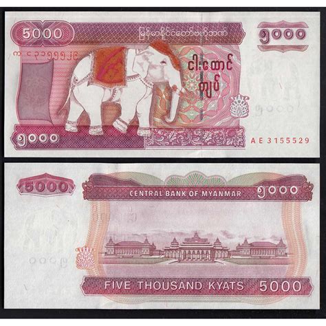 Check spelling or type a new query. MYANMAR 5000 Kyats 2009 Fior di Stampa- MYANMAR 5000 Kyats 2009 Fior di Stampa Serie e nume