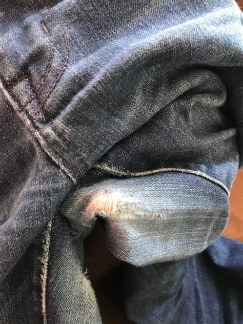 Denim Therapy Review It Fixed The Thigh Holes In My Jeans