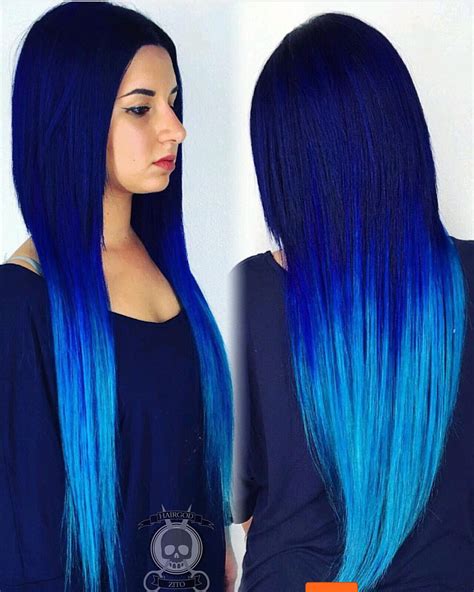 Include things like whether or not the hair has been dyed before, and if so with what and how many times, and a picture! Da Blues by @hairgod_zito. This electric blue hair color ...
