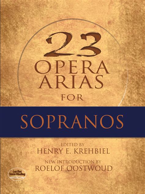23 Opera Arias For Sopranos Vocal Book Sheet Music