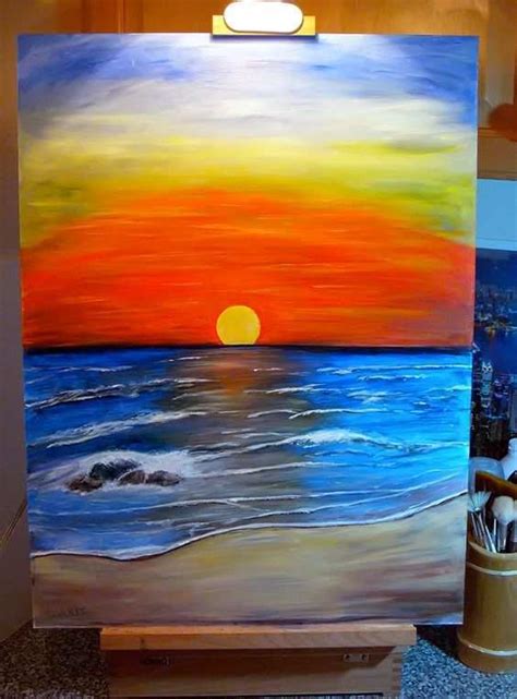Beach easy acrylic painting ideas. Acrylic Painting Ideas Beach at PaintingValley.com ...