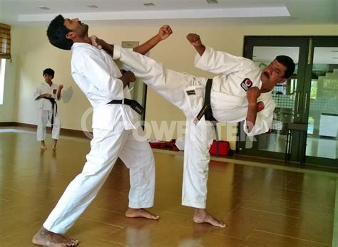 Karate Kampfkunst Karate Do Die Stärkung Von Geist Und Körper