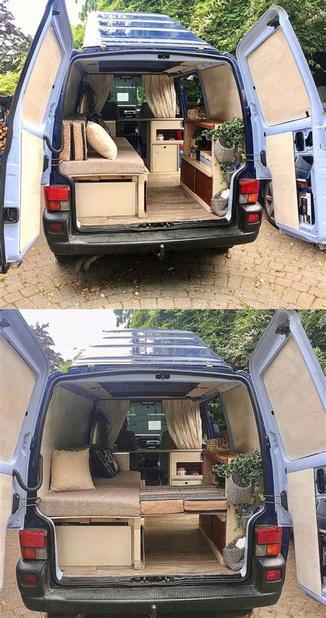 8 Amazing Minivan Camper Conversions Living In A Van On A Buget