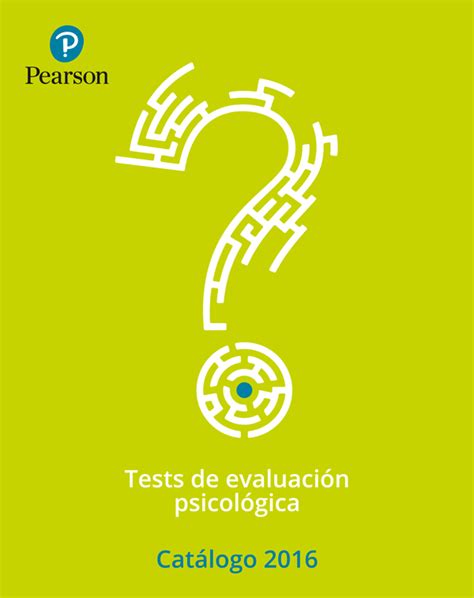 Nuevo Catálogo Pearson Clinical Ase RH Consultora de Recursos Humanos