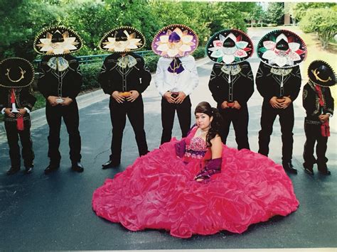 Mexican Quinceañera Dress And Charro Themed Party Mexican Quinceanera Dresses Chambelanes