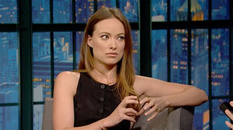 Watch Late Night With Seth Meyers Interview Olivia Wilde S Son S Baby Monitor Might Be
