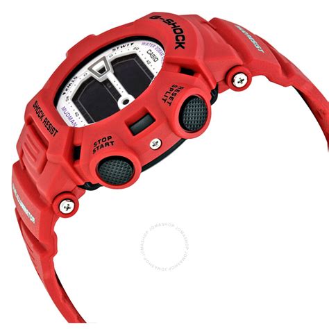 Casio G Shock Mudman Red Rubber Mud Resistant Mens Watch G9000mx 4d