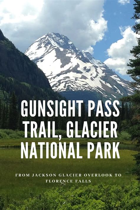 Gunsight Pass Trail Glacier National Park Tranquil Trekker