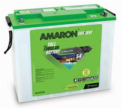 Amaron Current Tall Tubular AR150TT54 Battery For Inverters Ups 150
