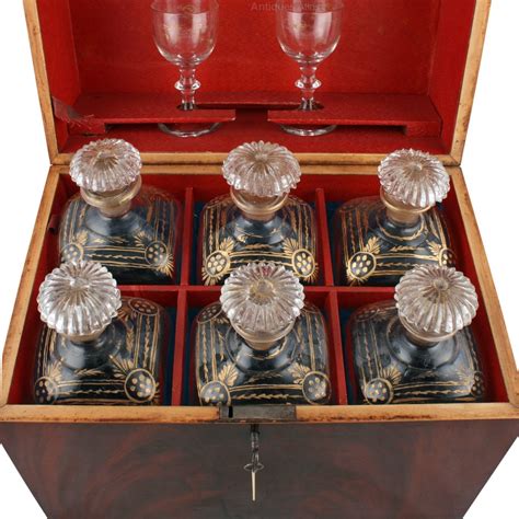 antiques atlas dutch mahogany decanter box