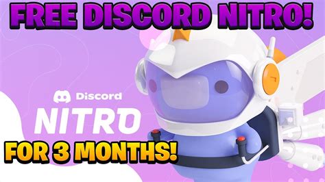 How To Get Discord Nitro Free For 3 Months Epic Games Youtube