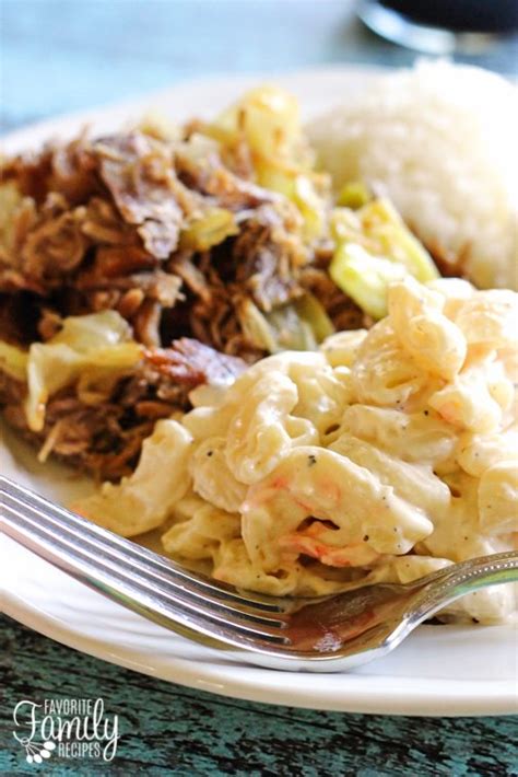 Hawaiian macaroni salad is so fabulously creamy and simple. Ono Hawaiian Bbq Macaroni Recipe | Dandk Organizer
