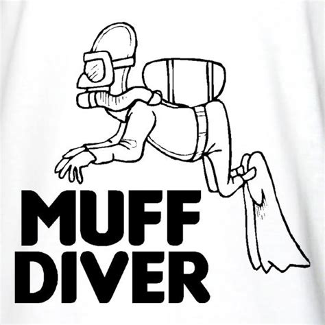 Muff Diver Long Sleeve T Shirt By Chargrilled