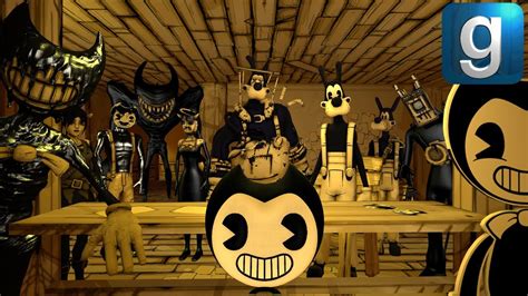 Gmod Batim Bendy Throws A Party For His 2nd Anniversary Youtube