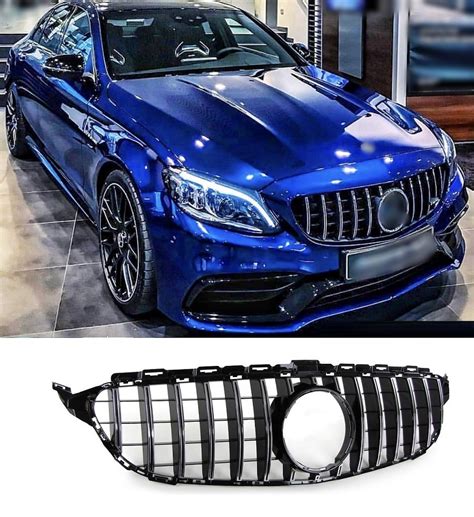 Gt R Panamericana Look Front Grill For Mercedes Benz C Class W205